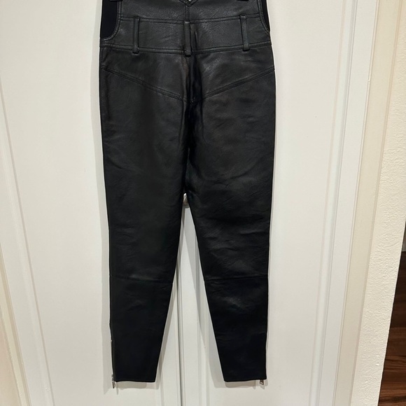 Divine Heritage Leather Pants Size XS - Picture 4 of 9